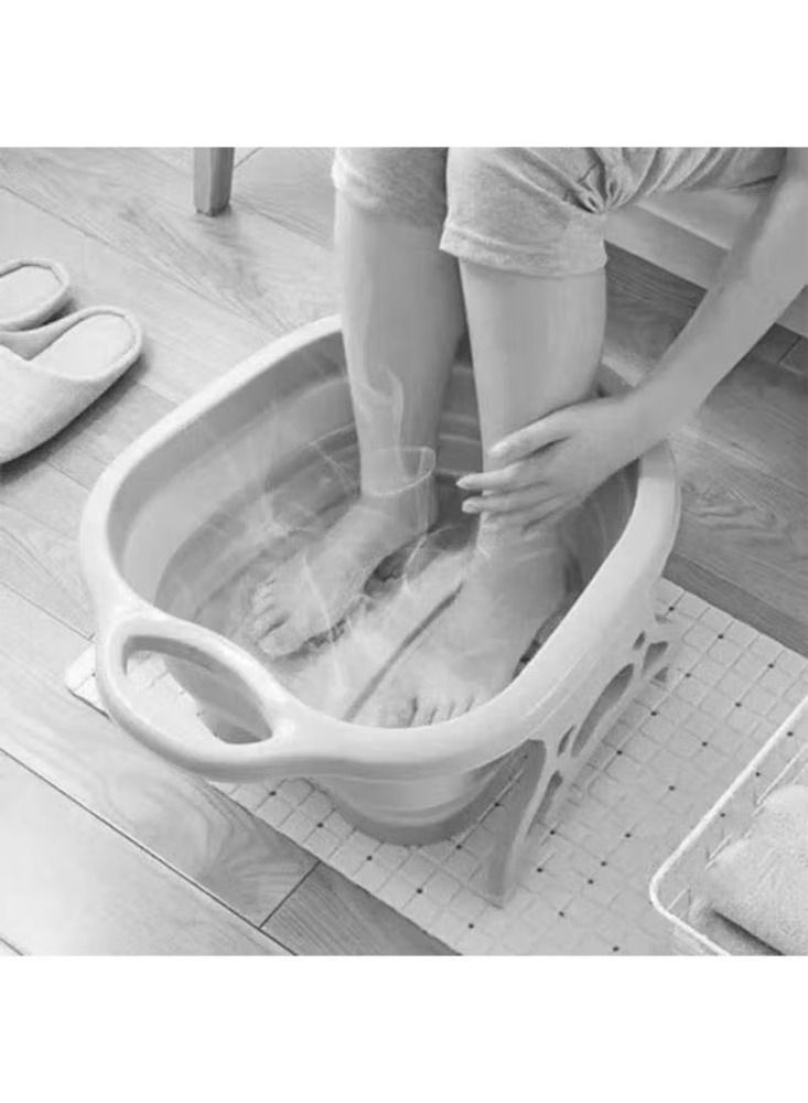Dream Zone Portable Foldable Foot Bath with Massage Rollers - Image 4