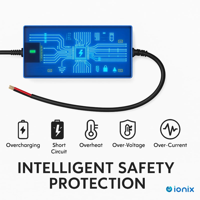 IONIX SMPS 24V 2.5A Power Supply Adapter for RO Water Purifier | 2 Years Warranty | Compatible with 75/100 GPD RO Pumps | Universal Input 110-280V | Short Circuit Protection | High Efficiency - Image 5