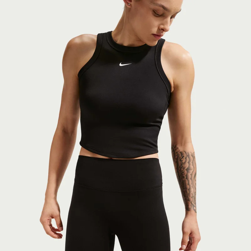 Nike Black Women's One Dri-FIT High-Rise Bike Shorts for Women | Best Price UAE