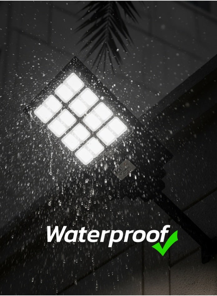 MODI Solar LED Street Light 665×372mm Bright White | SMD LED Outdoor Light with Remote & Sensor Control | IP65 Waterproof Solar Security Lamp for Street, Yard, Garden, Parking | 25W Solar Panel & 12H Dusk-to-Dawn Lighting - Image 5