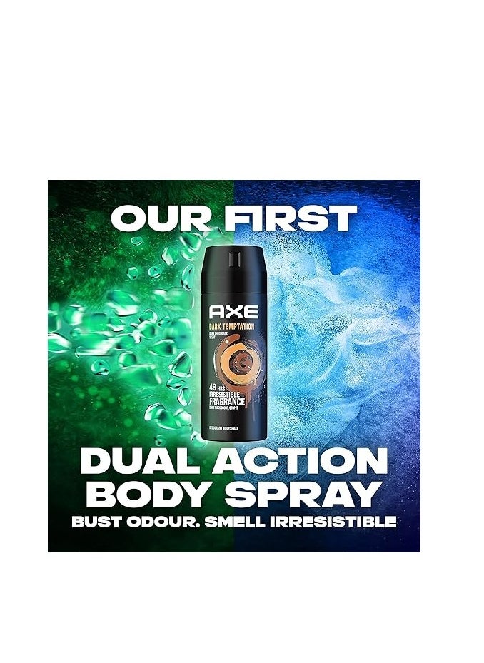 Axe Set Of Mix Axe Musk Spray Deodorant 150 ml and Dark Temptation  - Image 4