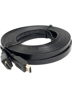 Wozlo HDMI Cable 4K Full HD 3D Supported 3840*2160 Flat Flat Slim Cable 10 Meters  - Image 1