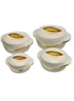Milton 4 Pieces Plastic & Stainless Steel Food Containers 500ml, 1000ml, 1500ml, 2500  - Image 4