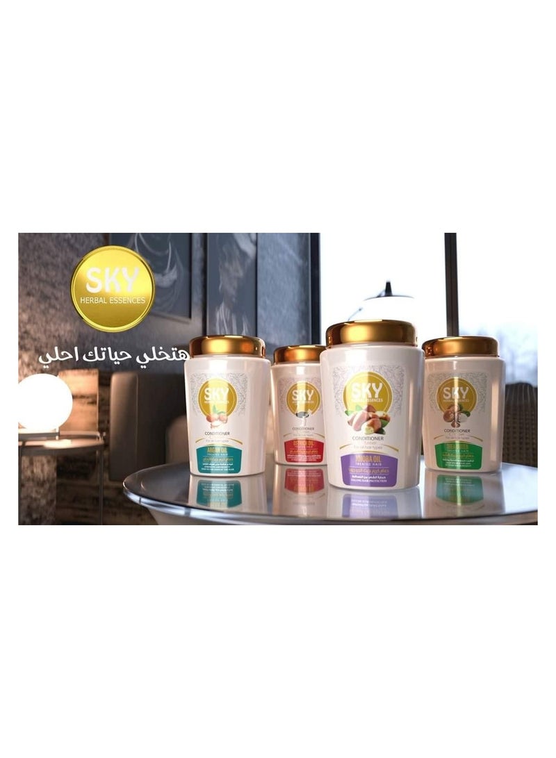 سكاي كريم ماسك وبلسم للشعر بزبدة الشيا - 1000 جرام - Image 2