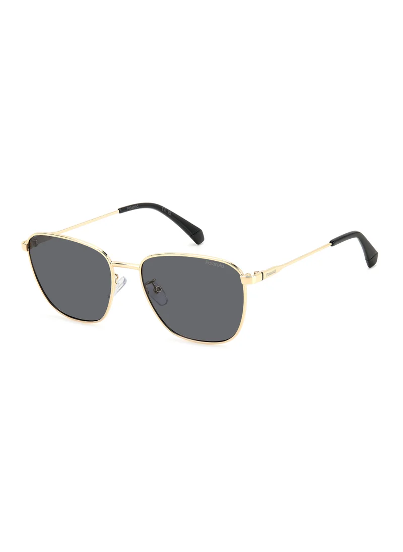 بولارويد Men's UV Protection Sunglasses Pld 4159/G/S/X Gold 47 - Lens Size: 56 Mm