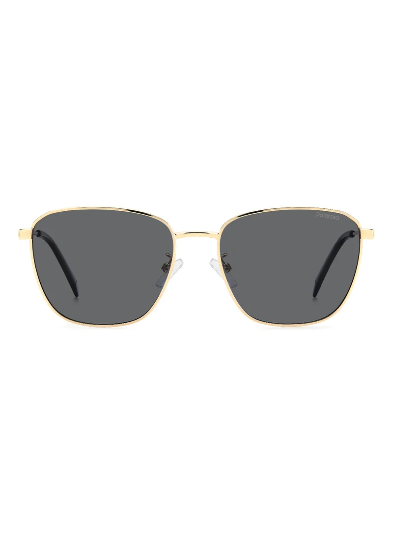 بولارويد Men's UV Protection Sunglasses Pld 4159/G/S/X Gold 47 - Lens Size: 56 Mm