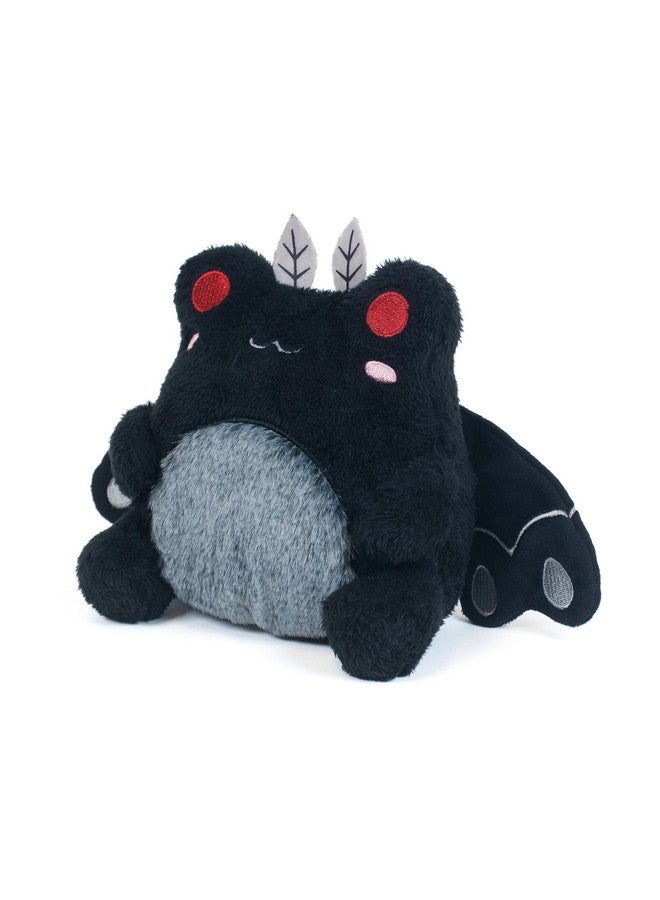 Cuddle Barn PlushGoals - Mothman Wawa The Froggie Soft Black Stuffed Animal Kawaii Frog Plush Toy, 6 inches - Image 2