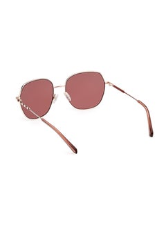 GANT Square Sunglasses For Women - Shiny Deep Gold  - Image 3