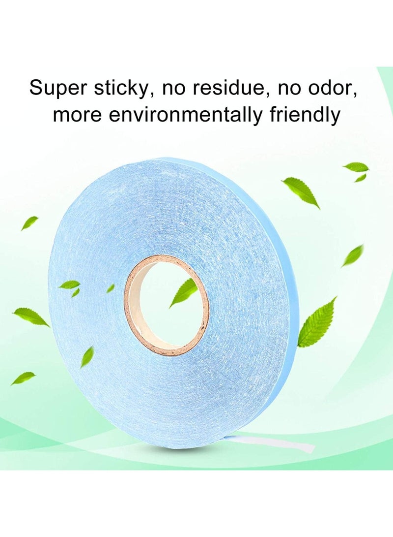 إستيل مجموعة شريط لاصق مزدوج الجوانب مقاوم للماء لوصلات الشعر (36 ياردة - 0.8 سم) - Image 3