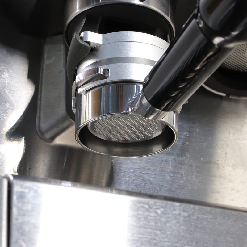 FIRJOY 54mm Espresso Dosing Funnel for Breville Barista Portafilters (Aluminum Alloy-Silver) - Image 3