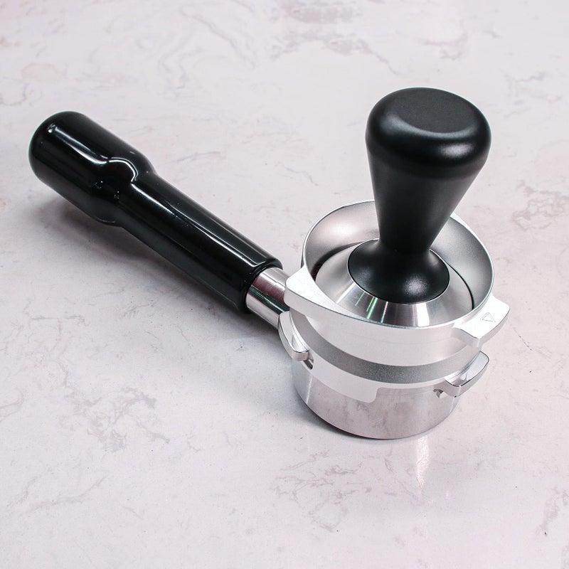 FIRJOY 54mm Espresso Dosing Funnel for Breville Barista Portafilters (Aluminum Alloy-Silver) - Image 5