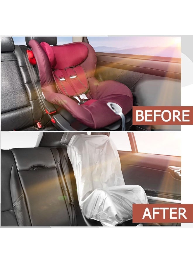 ECVV Car Seat Sun Shade Cover - Universal Baby Car Seat Protector that Blocks UV Rays, Heat & Fading - Image 3