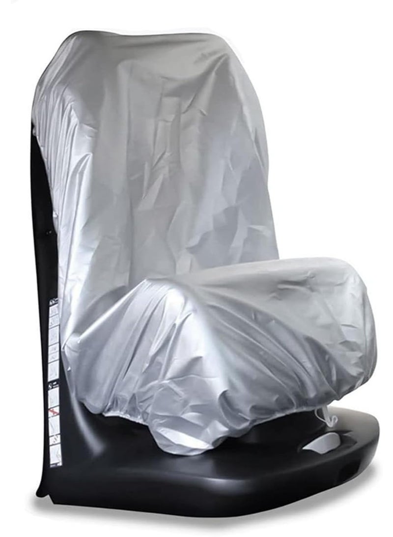 ECVV Car Seat Sun Shade Cover - Universal Baby Car Seat Protector that Blocks UV Rays, Heat & Fading - Image 1