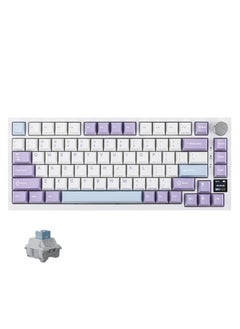 Ajazz Ajazz AK820 Pro Mechanical Keyboard Wireless/Bluetooth/USB RGB Backlit Soundproofing Foam for PC Mac Win  - Image 1