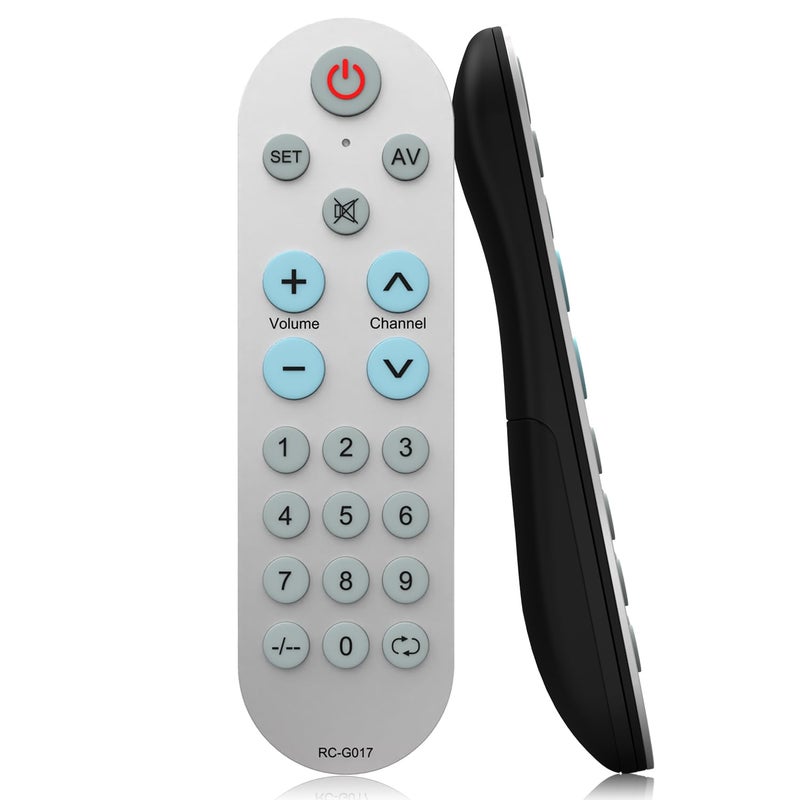 MYHGRC Learning Big Button Universal TV Remote for Elderly/Seniors/Olders(Original Remote Required), with Backlit - Image 1