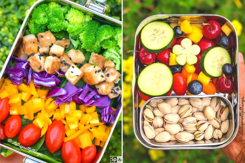 ecozoi Stainless Steel Lunch Box, Leak Proof 1 Tier Eco Metal Bento Box | Bonus Pod And Redesigned Silicone Seal | Sustainable Zero Waste Eco Friendly Food Storage Container - Image 5