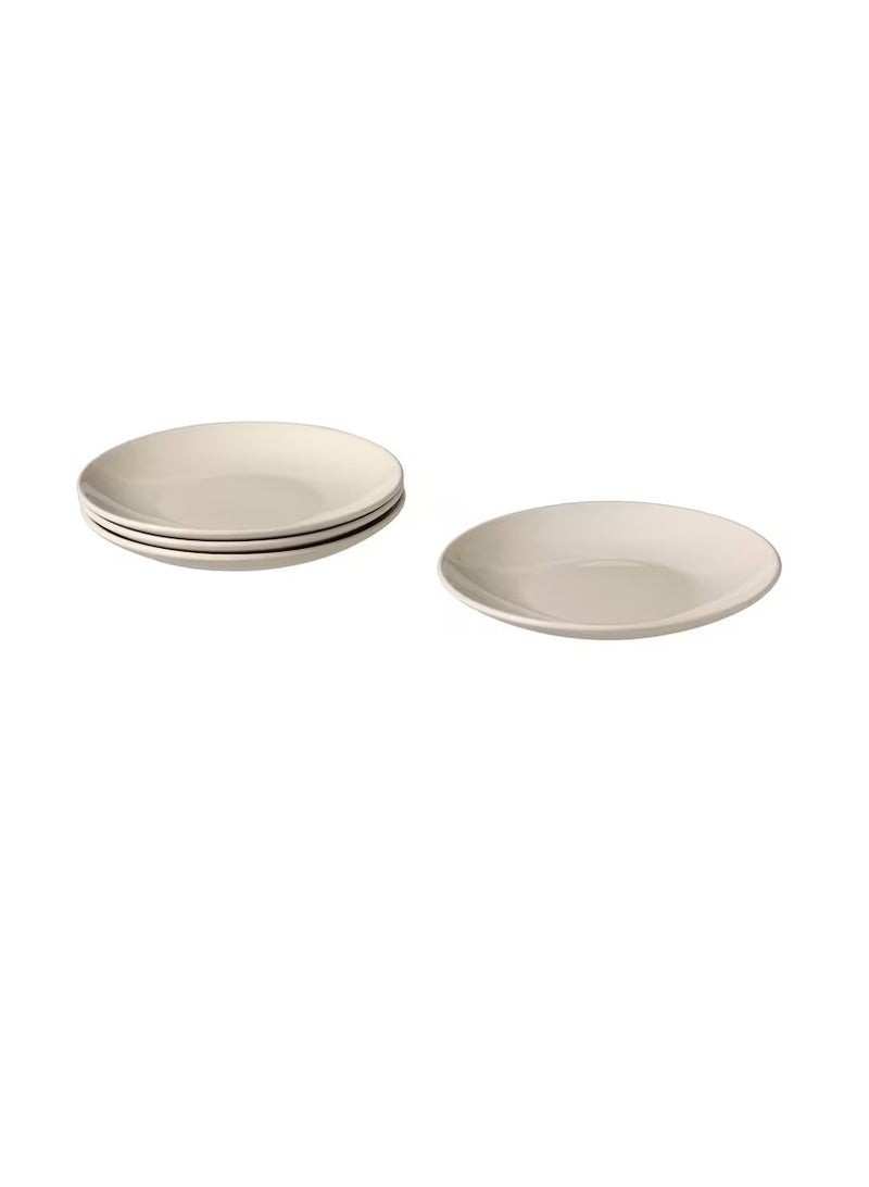 Side plate, glossy beige20 cm - Image 1