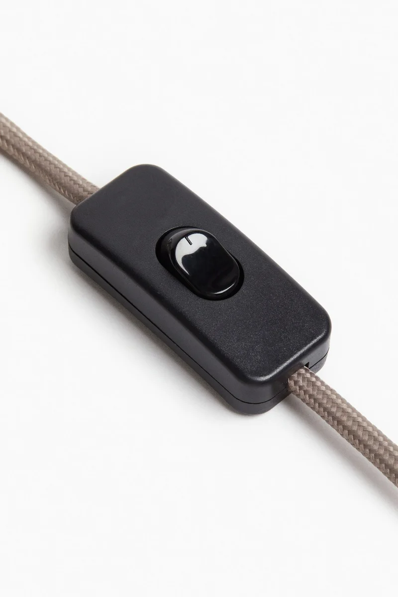 H&M Glass table lamp