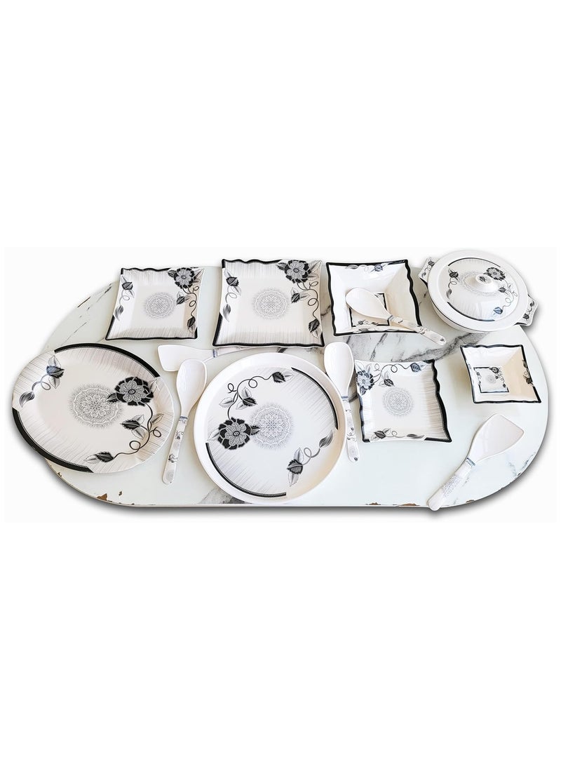 Prime Melamine Prime 47 Pcs Melamine Dinner Set For 8 Persons  - Image 1