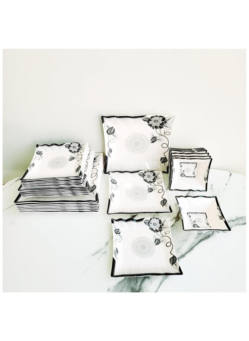 Prime Melamine Prime 47 Pcs Melamine Dinner Set For 8 Persons  - Image 2