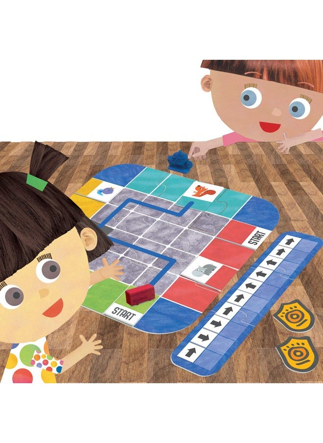 Headu Easy Coding Game for Ages 4-7 - STEM Coding Games, Kit for Kids Activities, Learning Programming Kit Toys, Board Game Gift for Kids, Preschool Learning Toys, Teacher Homeschool Supplies