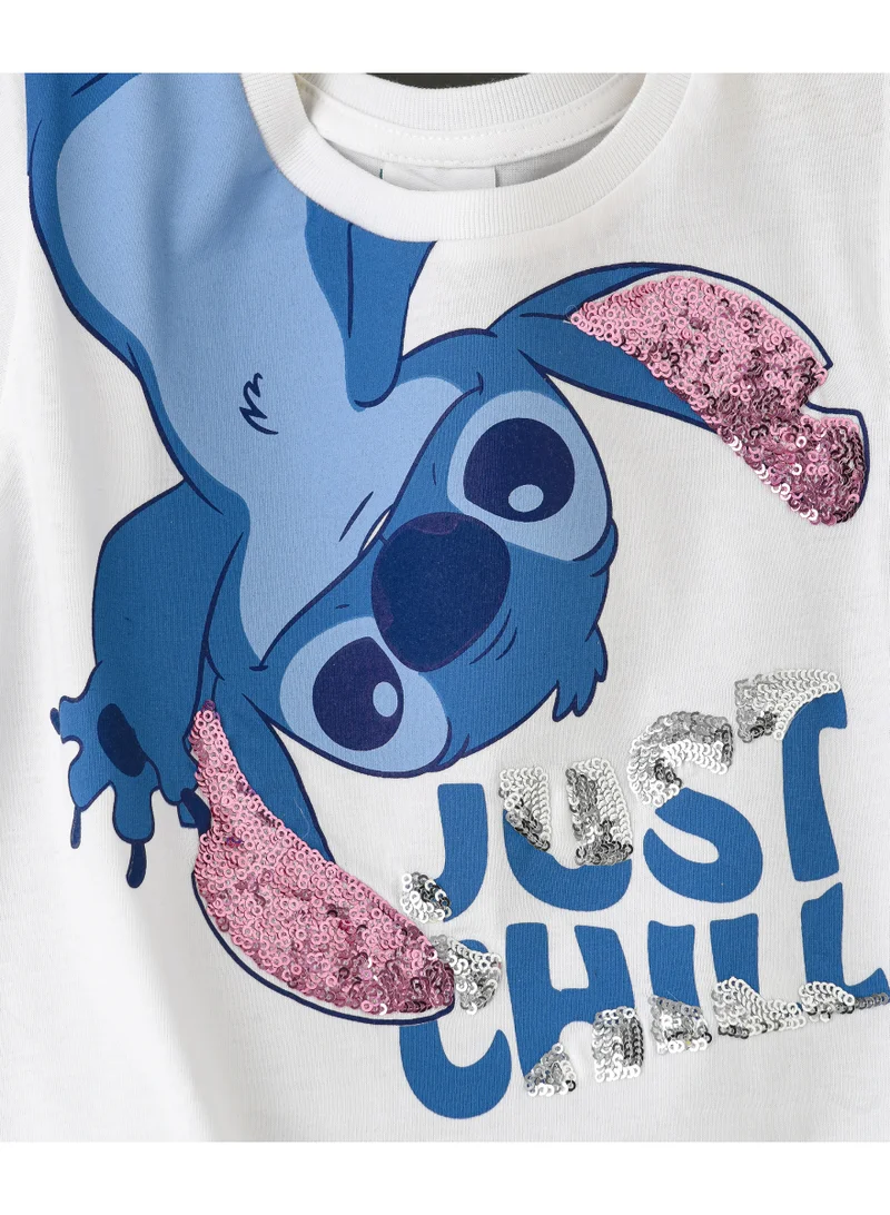 ديزني Disney Tshirt for Girls | Casual Wear with Cotton Jersey Fabric | Regular Length