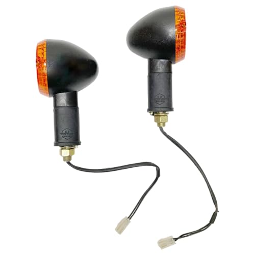 VTRUST Orange Indicator Assembly for Royal Enfield Classic 350, High Visibility Turn Signal Lights (Pack of 2) - Image 3