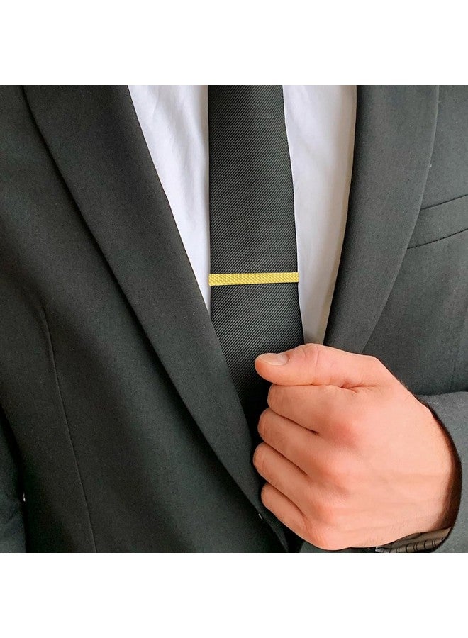 Peora Gold Plated Classic Tie Pin Stylish Wedding Business Accesories for Men & Boys - Image 4