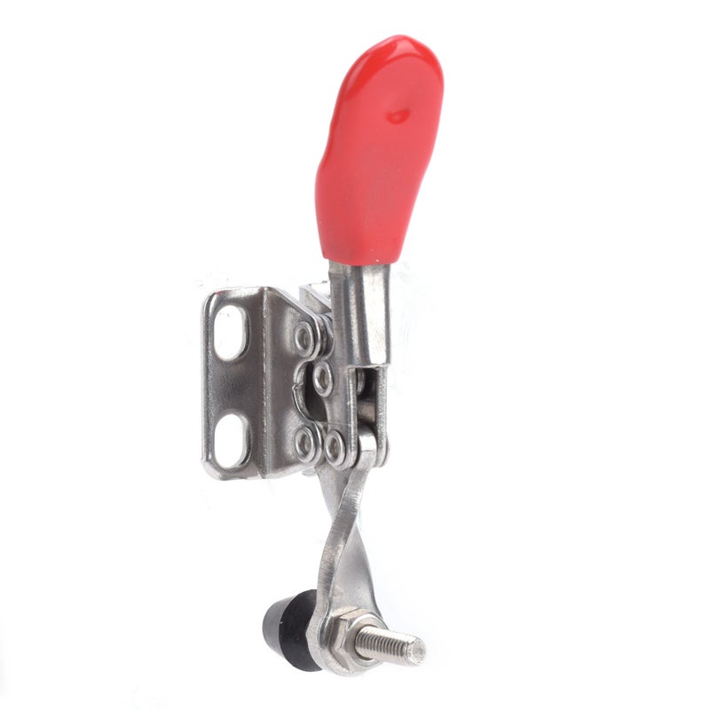 2Pcs Toggle Clamp 304 Stainless Steel Quick Welding Fixture Hand Tool 27KG GH-201-ASS - Image 2