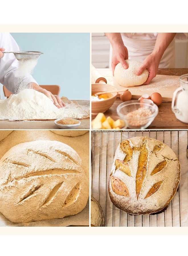 Stainless Steel Bread Lame Dough Scoring Tool, Premium Sourdough Scoring Tool, Bread Scorer with 5 Razor Blades - Image 5