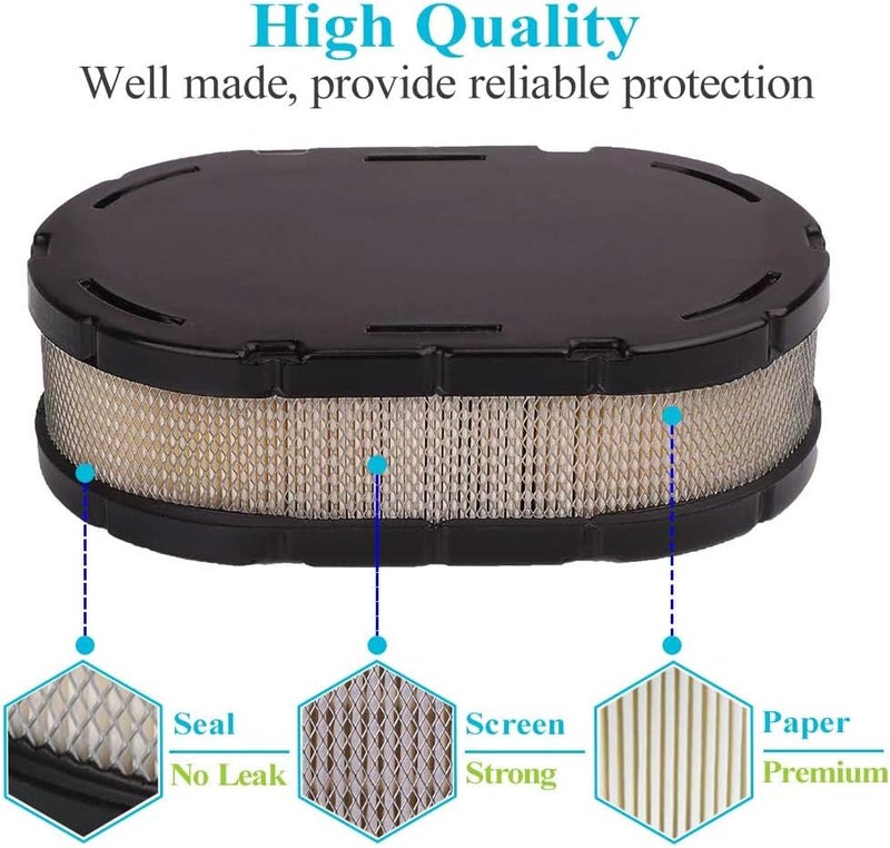 HOODELL KH-32-883-09-S1 Air Filter Fit Kohler KT745 KT740 KT735 KT730 KT725 KT715 Engine Cub Cadet XT1 XT2 Lawn Mower, Premium 32 083 09-S Air Filter - Image 5