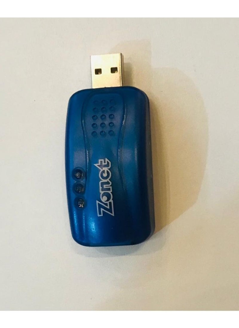 Zonet - USB 2.0 to 10/100 Ethernet Converter RJ 45 Adapter/ZN-ZUN2210 - Image 1