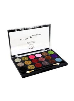 Glitterz N Highlight 18 Color Glittering Eyeshadow Palette Highly Pigmented Long Lasting Multi Reflective Shimmer Matte Satin Metallic Glitter Nudes Pressed Eye Shadow Classic Edition 18G - pzsku/Z0517E6F9EC87236FF347Z/45/_/1690020598/57fec79d-63e9-4c43-bdb2-ff4c792142d2