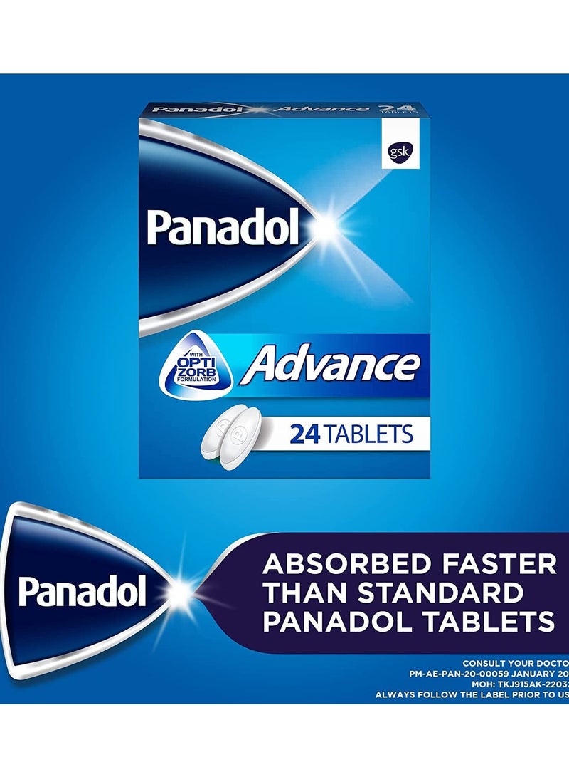 Panadol أقراص أدفانس 96 - Image 2