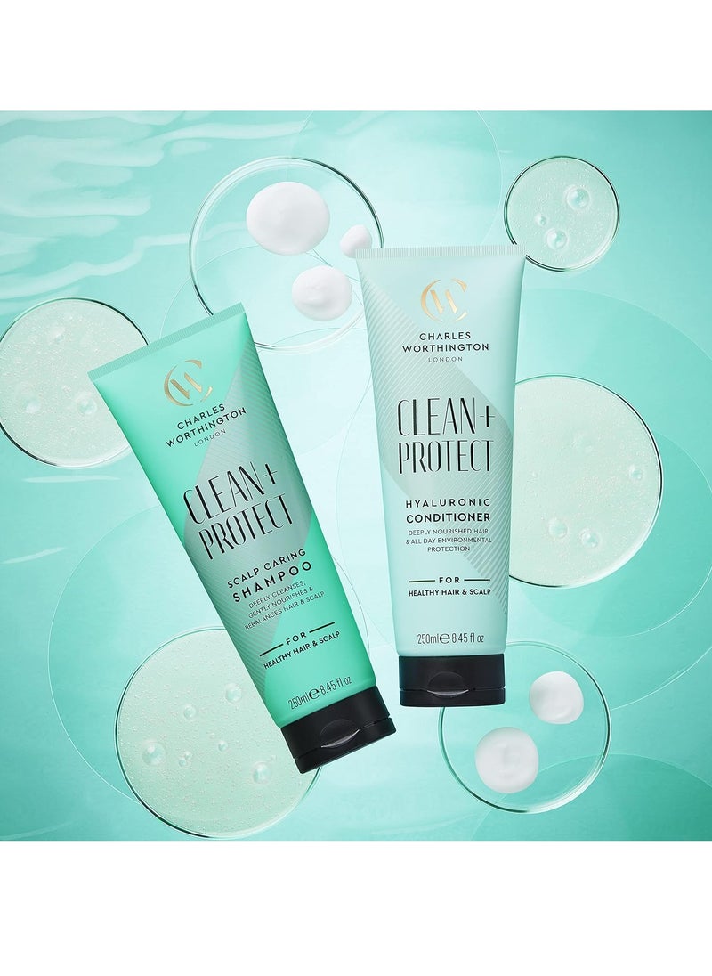 CHARLES WORTHINGTON Clean and Protect Hyaluronic Conditioner Anti Residue Conditioner 250 ml  - Image 4