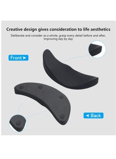 Joyelink 2pcs Ergonomic Gliding Palm Rest, Sliding Palm Rest That Moves with the Mouse, Mouse Wrist Rest Support Relieve Wrist Pain Suitable for Office  - Image 3