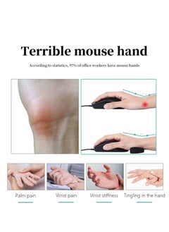 Joyelink 2pcs Ergonomic Gliding Palm Rest, Sliding Palm Rest That Moves with the Mouse, Mouse Wrist Rest Support Relieve Wrist Pain Suitable for Office  - Image 5