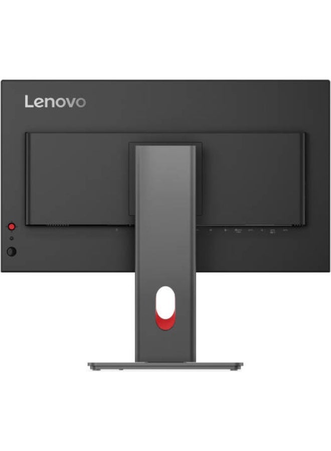 Lenovo ThinkVision P24QD-40 Monitor, 24" IPS Display, QHD Resolution, 120Hz Refresh Rate, 4ms (Extreme Mode) Response Time, Anti-Glare, 2mm Side Bezel, USB-C Docking, Eclipse Black | 64B1GAT1UK Black - Image 4