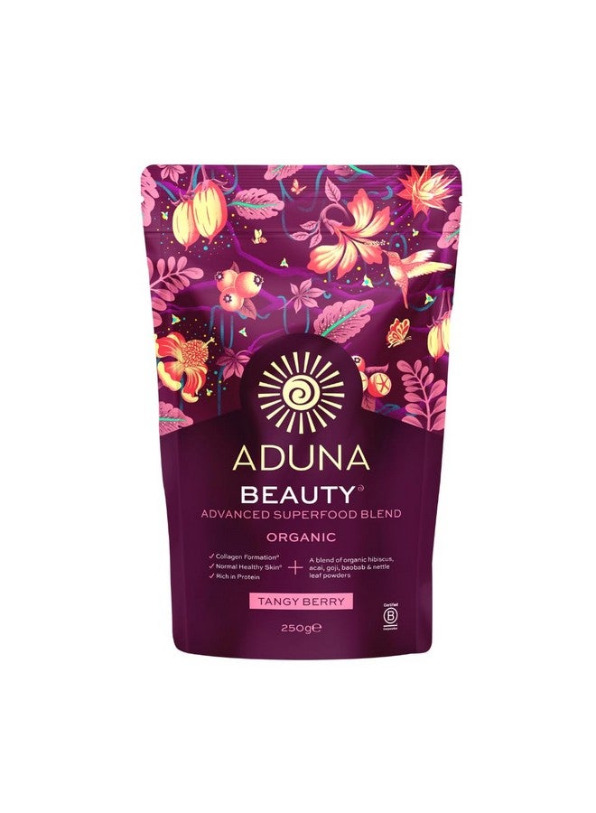 Aduna Advanced Superfood Beauty Blend | 100% Organic Powder for Smoothies/Juices & Yoghurt | 250g Resealable and Recyclable Pack - Image 1
