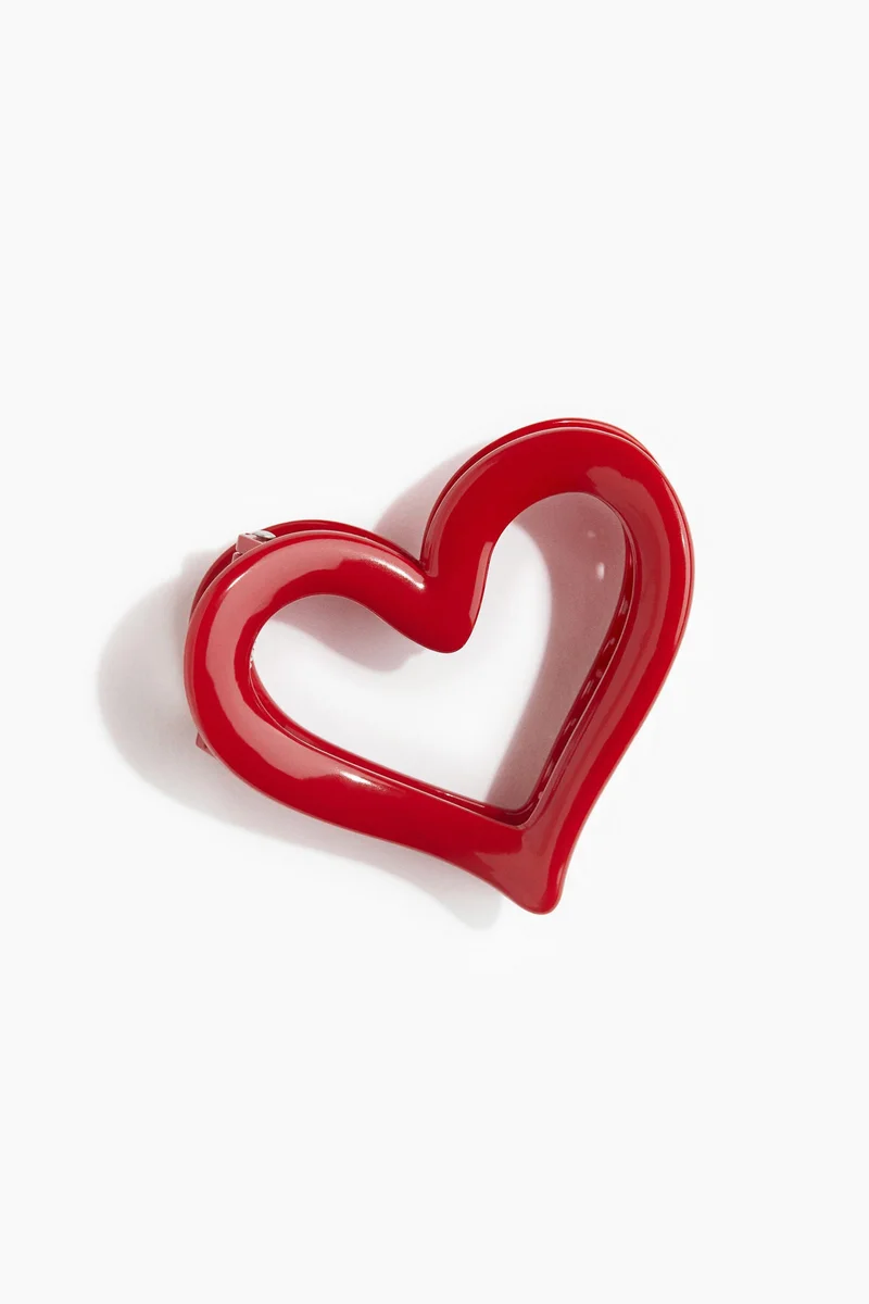 H&M Heart-shaped hair claw