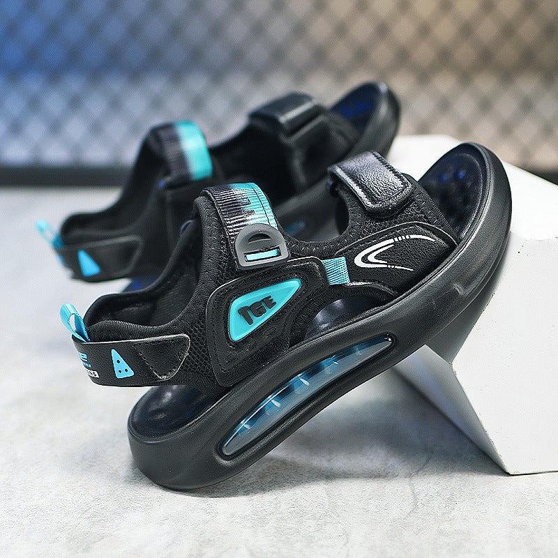 Children'S Sandals Boys' Shoes 2025 Soft Sole Anti-Slip Anti-Odor Foot Cushion Children'S Beach Shoes Sports Shoes - Image 4