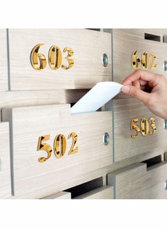 SYOSI 3D Mailbox Numbers 0-9 Self-Adhesive 2 Inch Address Number Stickers Door House Numbers Style Street Mailbox Sign for Apartment Home Office  - Image 2