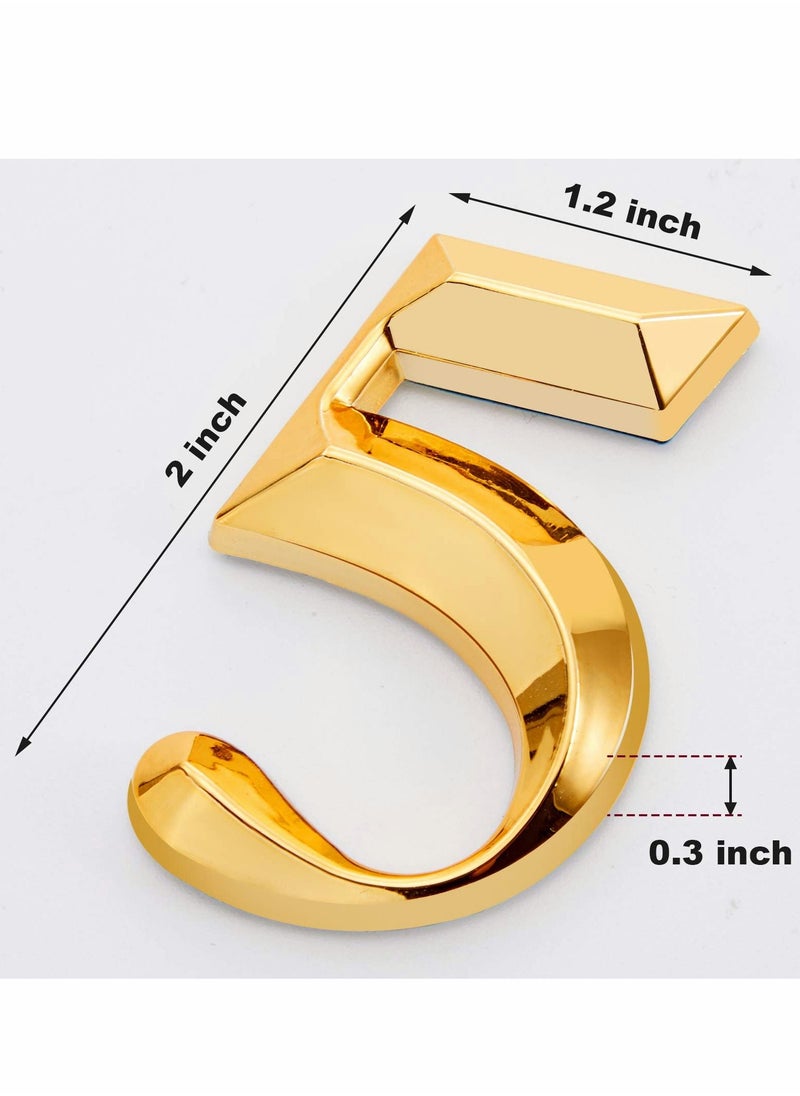 SYOSI 3D Mailbox Numbers 0-9 Self-Adhesive 2 Inch Address Number Stickers Door House Numbers Style Street Mailbox Sign for Apartment Home Office  - Image 5