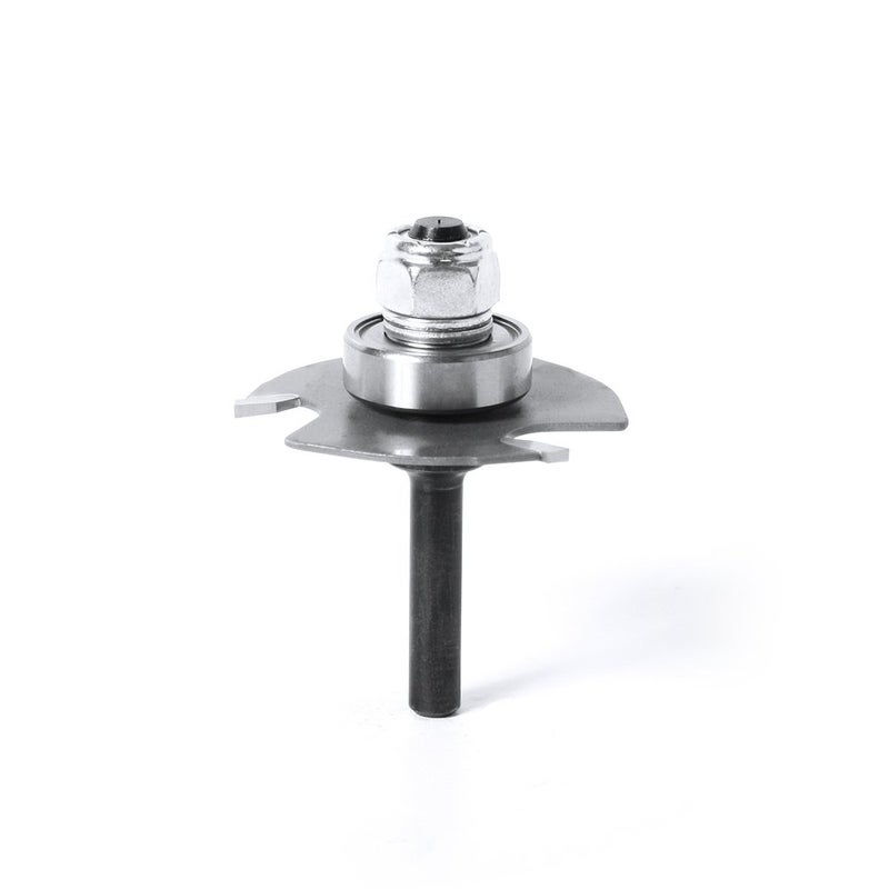 Amana Tool - 53400 Slotting Cutter Assembly 3 Wing x 1-7/8 Dia x 1/16 x 1/4" Shank - Image 1