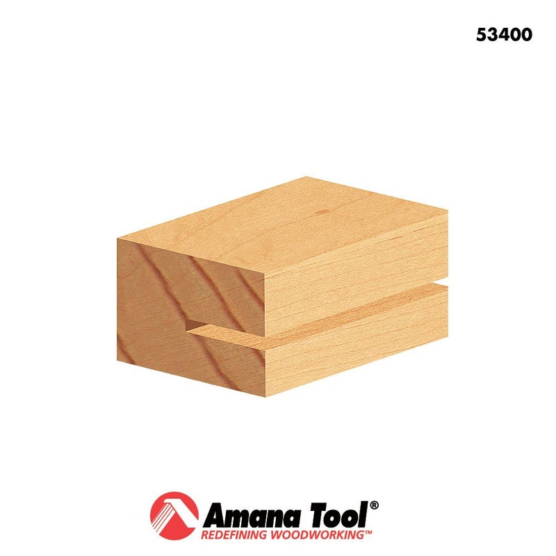 Amana Tool - 53400 Slotting Cutter Assembly 3 Wing x 1-7/8 Dia x 1/16 x 1/4" Shank - Image 5
