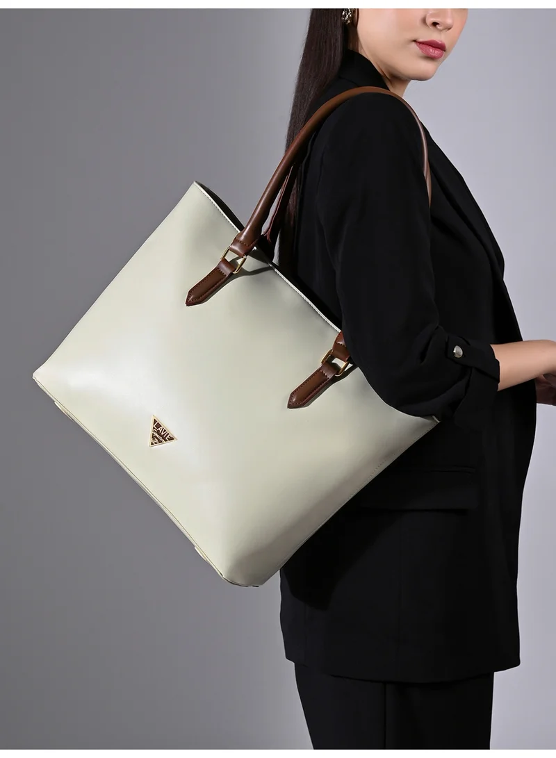 Lavie Signature Women's Detroit Pro Tote (OFF WHITE)