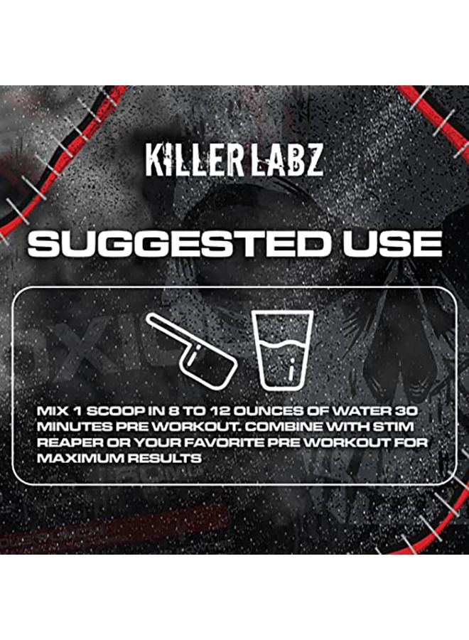 KILLER LABZ Noxious Pump Powder | 2g Glycersize | 1g Agmatize | 50mg S7 | 30 Servings (America Pop) - Image 3