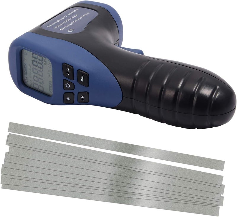 Ehdis عداد السرعة الرقمي LCD غير التلامسي Ehdis مع 10 شرائط عاكسة - Image 1