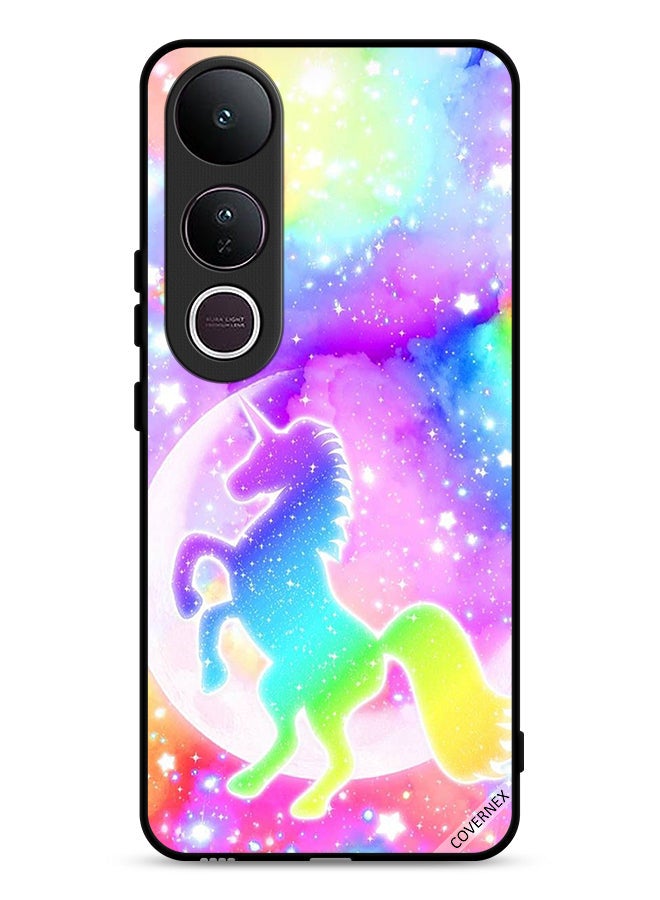 Covernex Vivo V50 Lite Protective Case Cover Rainbow Unicorn