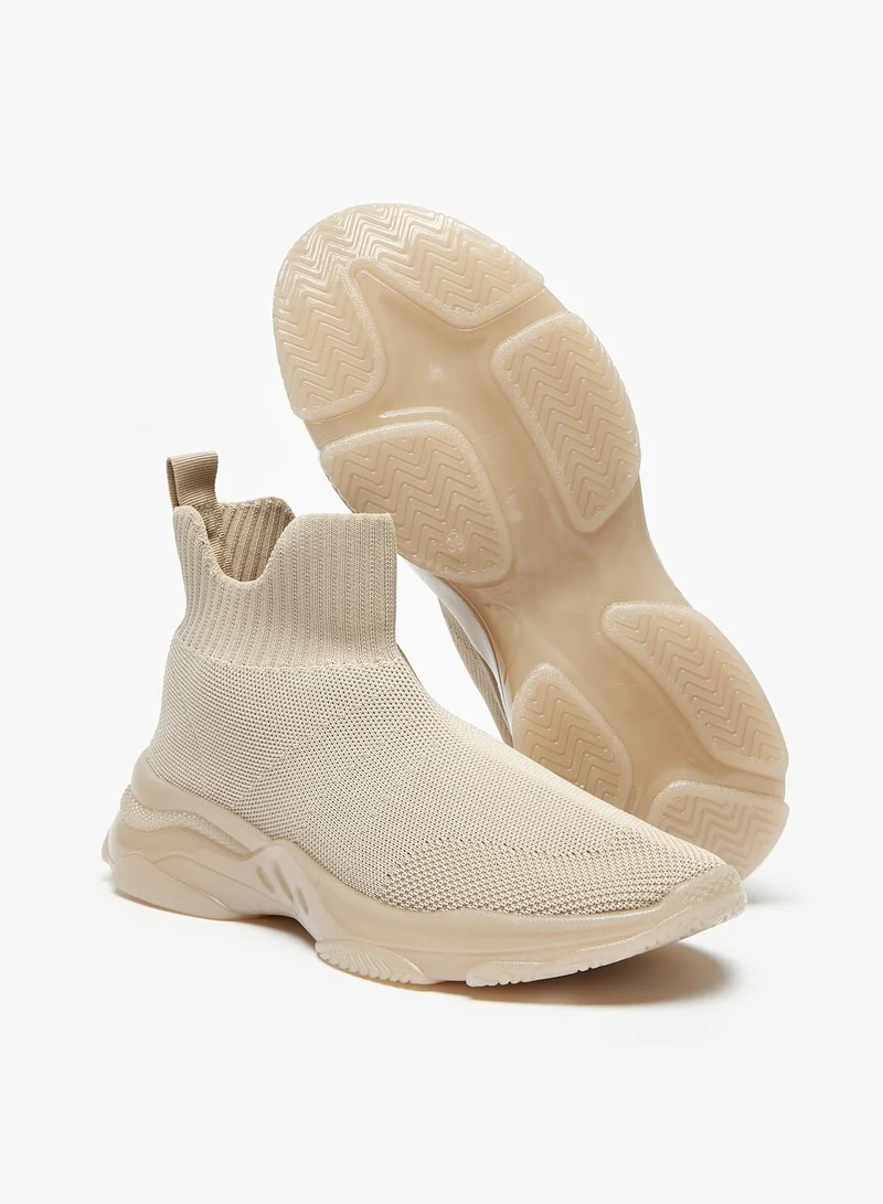 فلورا بيلا من شو إكسبرس Womens Solid Slip-On High Top Casual Sneakers